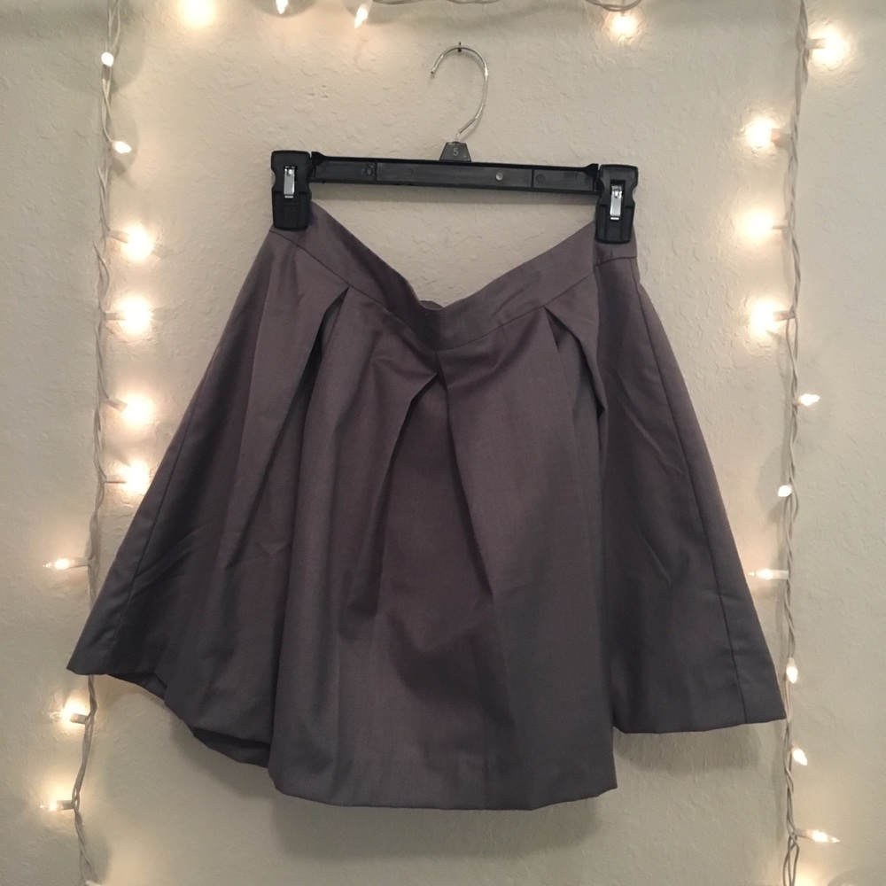 Heather Grey Schoolgirl Skirt